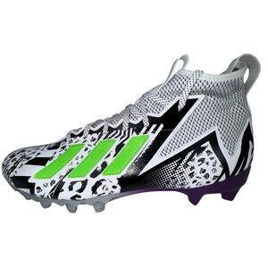 Adidas Freak 23 Combine Bounce Mens Size 16 Football Cleats Mismatch Design Sock